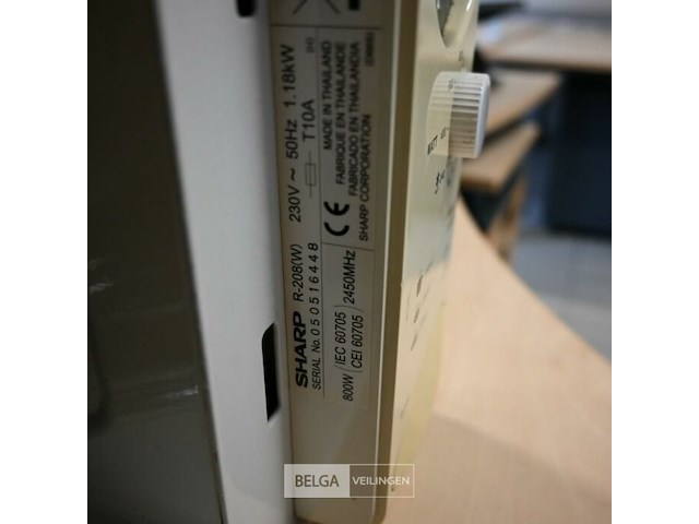 Microgolfoven sharp - afbeelding 4 van  4