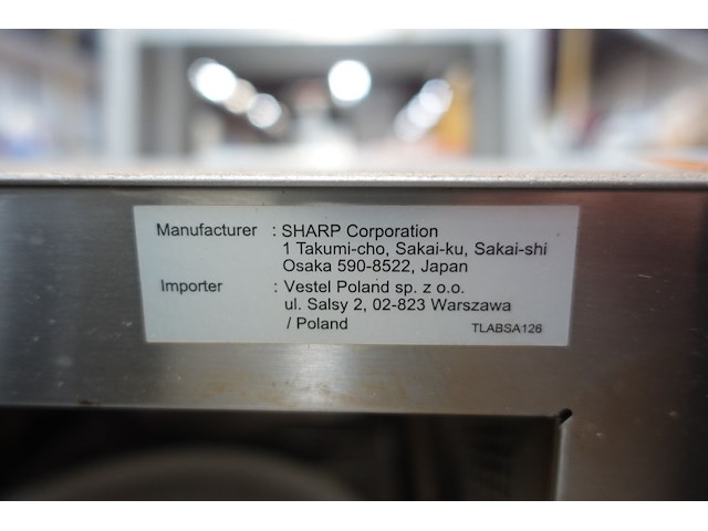 Microgolfoven sharp - afbeelding 5 van  5