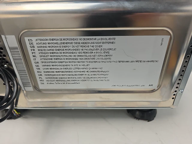 Microgolfoven smeg fmi120s2 - afbeelding 5 van  5