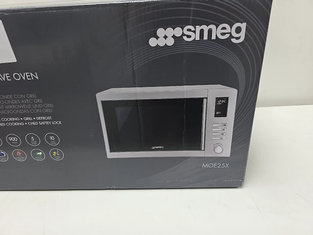Microgolfoven smeg moe25x - afbeelding 3 van  6