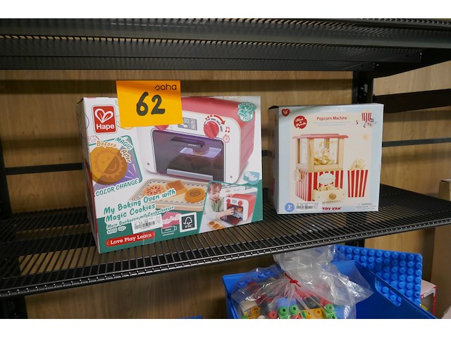 Microgolfoventje + popcornmachine - afbeelding 1 van  4