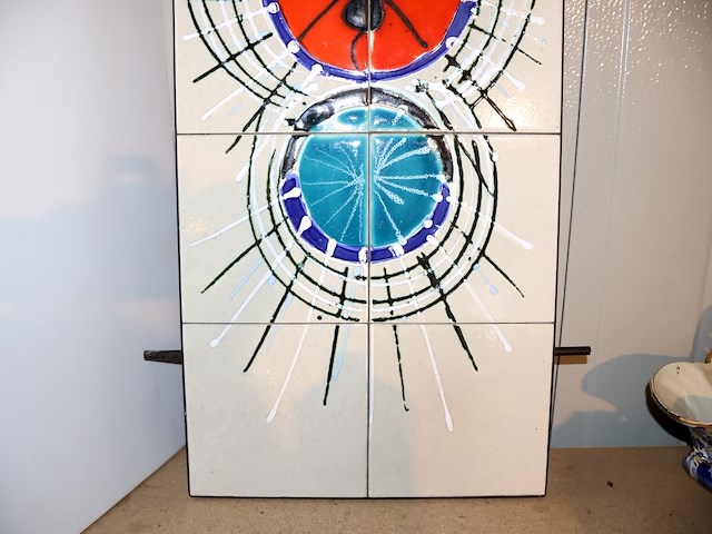 Mid-century wandpaneel - afbeelding 4 van  5