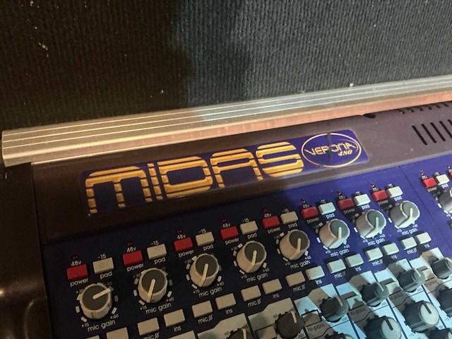 Midas verona 480 analoge mengtafel - afbeelding 12 van  13