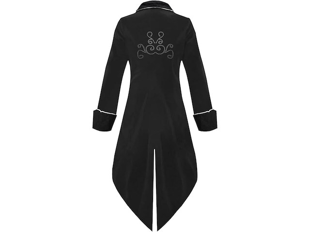 Middeleeuws steampunk jas voor heren - afbeelding 2 van  3