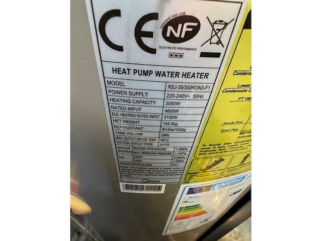Midea - heat pump - afbeelding 3 van  3