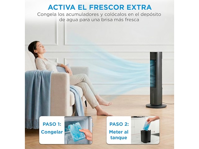 Midea 5 l 3-in-1 toren aircooler - afbeelding 3 van  5