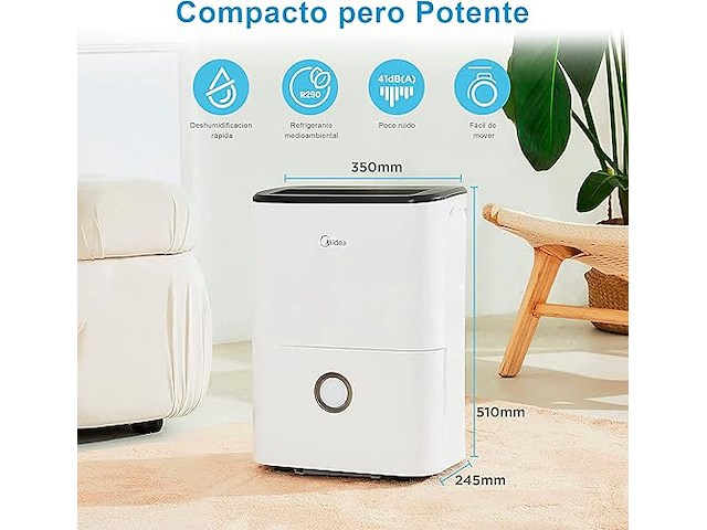 Midea luchtontvochtiger (20 l) - afbeelding 3 van  3