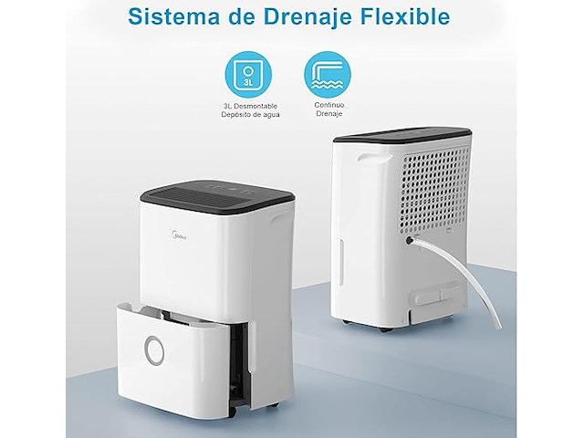 Midea luchtontvochtiger (20 l) - afbeelding 2 van  3