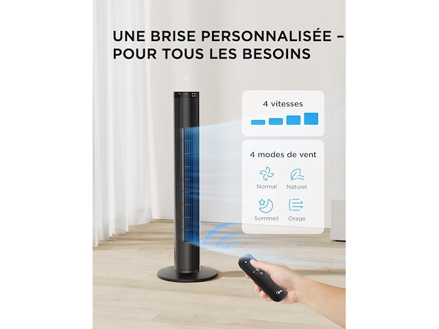 Midea silent tower torenventilator - afbeelding 3 van  7