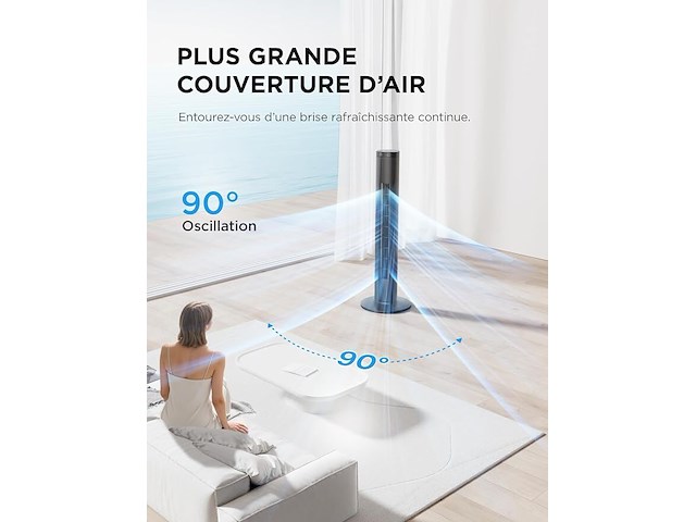 Midea silent tower torenventilator - afbeelding 7 van  7