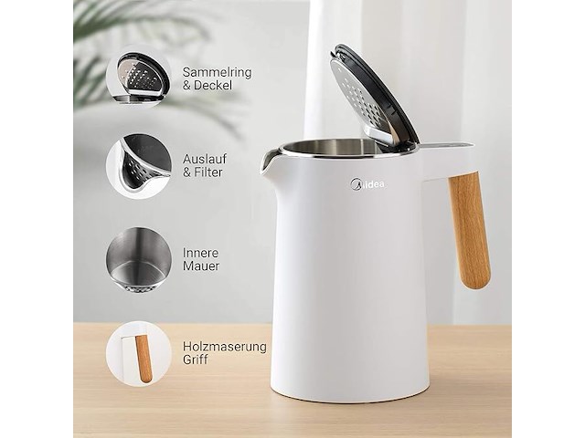 Midea waterkoker - afbeelding 3 van  6