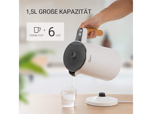 Midea waterkoker - afbeelding 4 van  6