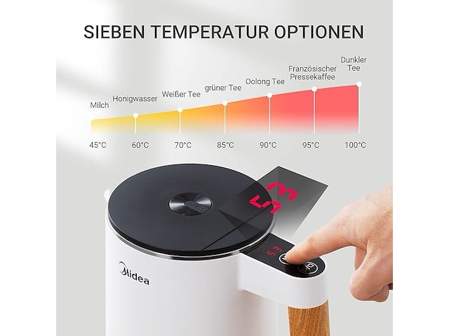 Midea waterkoker - afbeelding 5 van  6