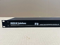 Midi solutions t8 8-input midi footswitch controller - afbeelding 2 van  6