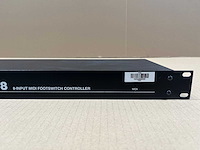 Midi solutions t8 8-input midi footswitch controller - afbeelding 3 van  6