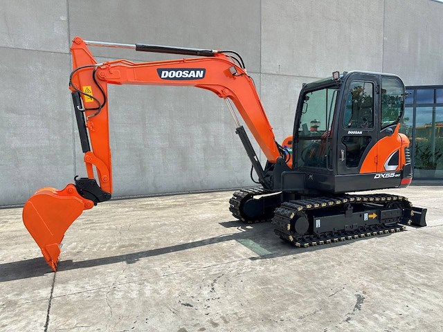 Midigraafmachine doosan dx55-9c diesel 2018 - afbeelding 1 van  1