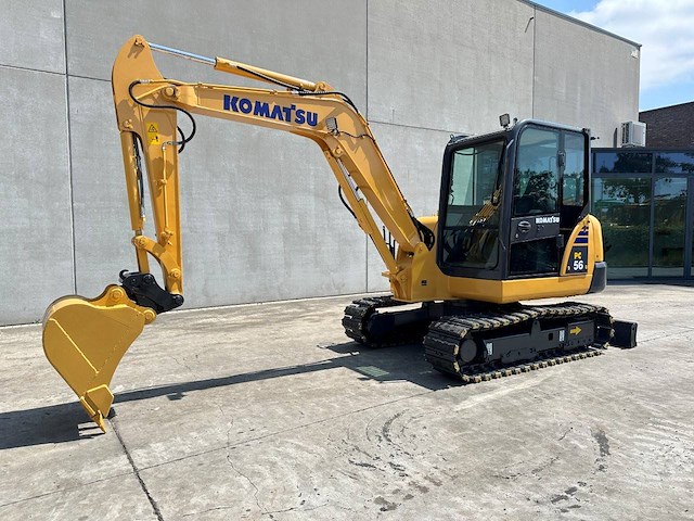 Midigraafmachine komatsu pc56-7 diesel 2016 - afbeelding 1 van  1