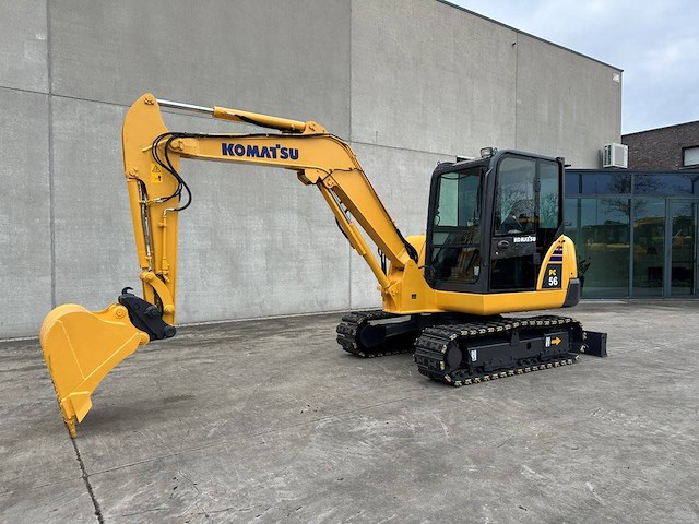 Midigraafmachine komatsu pc56-7 diesel 2017 - afbeelding 1 van  1