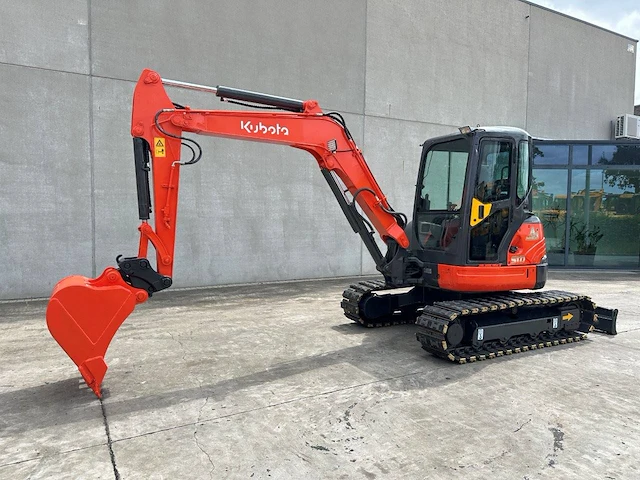 Midigraafmachine kubota kx155-3sz diesel 2012 - afbeelding 1 van  1
