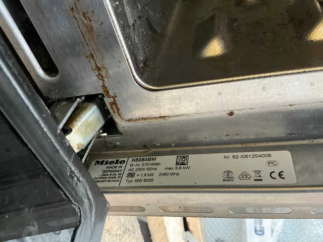 Miele - h5080bm - combi magnetron / oven - afbeelding 6 van  7