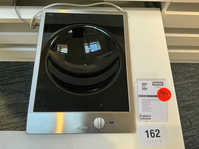 Miele cs 1223 wok kookplaat - afbeelding 1 van  4