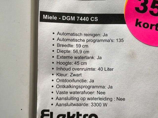 Miele dgm 7440 cs stoomoven met magnetron - afbeelding 4 van  7