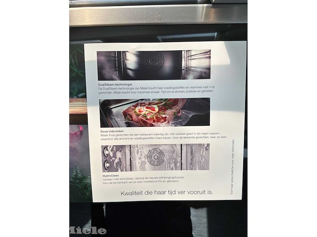 Miele dgm 7440 cs stoomoven met magnetron - afbeelding 2 van  2
