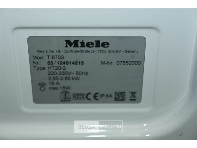 Miele droogkast - afbeelding 7 van  7