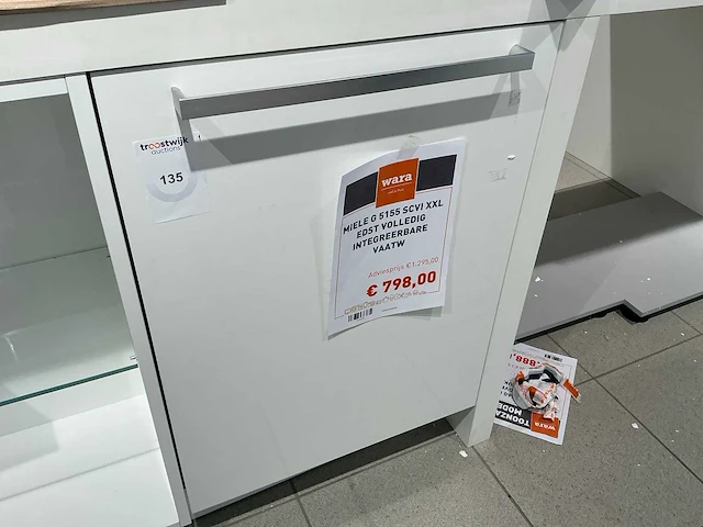 Miele g 5155 scvi xxl inbouw vaatwasser - afbeelding 1 van  6