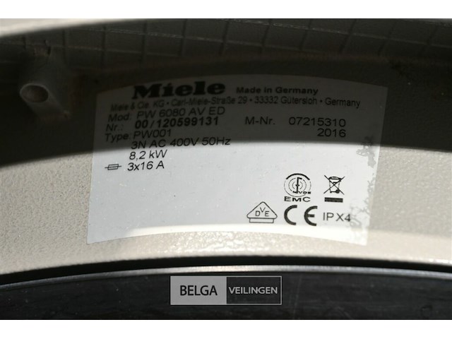 Miele industriële wasmachine - afbeelding 4 van  4