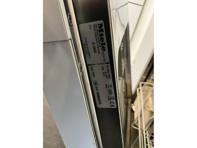 Miele jubilee g4930 vaatwasser - afbeelding 6 van  6