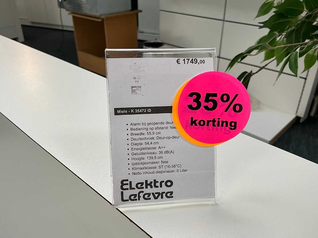 Miele k 35472 id inbouw koelkast - afbeelding 3 van  3