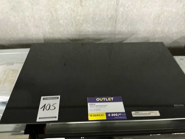 Miele km 7617 fx inductiekookplaat - afbeelding 2 van  3