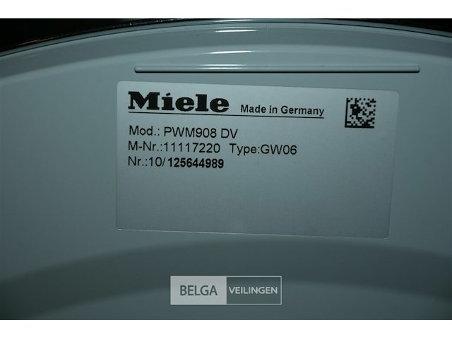 Miele professionele wasmachine - afbeelding 4 van  4