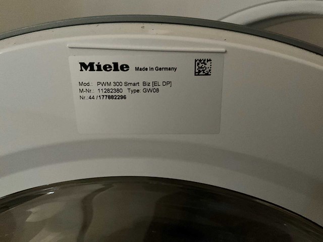 Miele pwm300 gw08 wasmachine - afbeelding 6 van  6