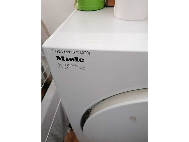 Miele t7734 lw softtronic wasdroger - afbeelding 2 van  2