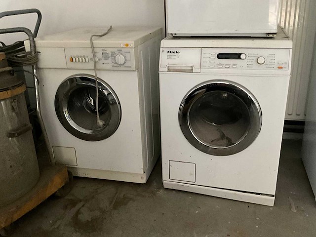 Miele wasmachine + droger - afbeelding 1 van  6