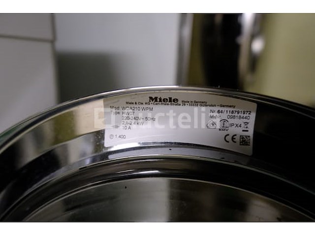 Miele wda210 wpm wasmachine - afbeelding 3 van  13