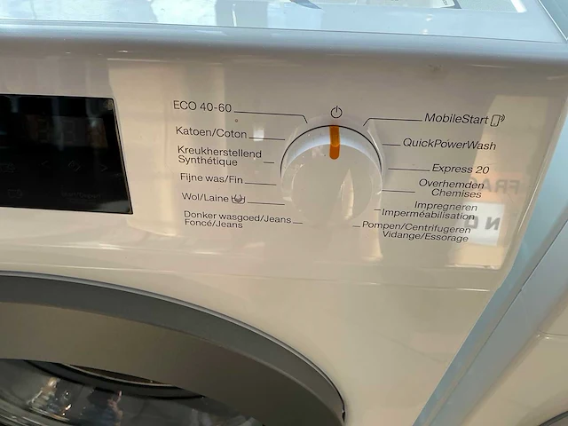 Miele web375 wps wasmachine - afbeelding 9 van  10