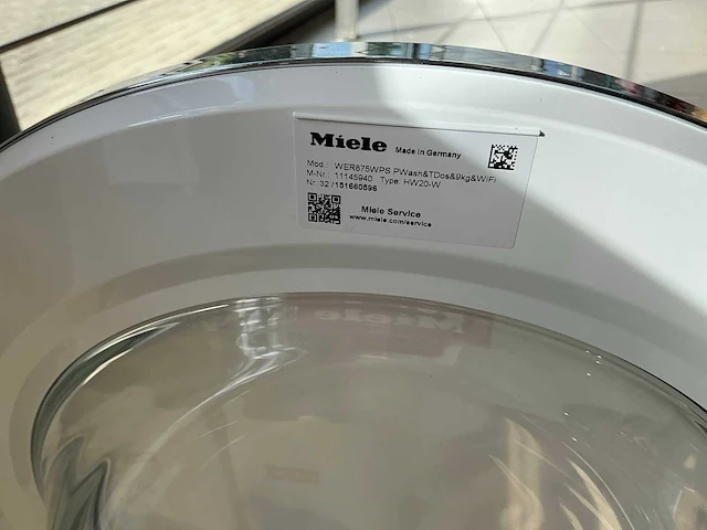 Miele wer 875wps wasmachine - afbeelding 6 van  6