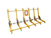 Mifram security mvb-ii set mobiele voertuigbarrier - afbeelding 1 van  7