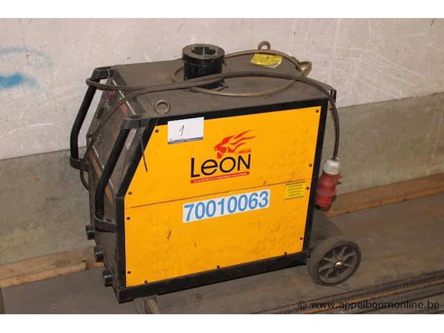 Mig lasapparaat, leon weld, mig 356 m digit, 400v, 300a, werking niet gekend - afbeelding 1 van  4