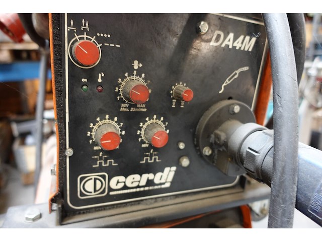 Mig/mag- halfautomatisch lasapparaat cerdi - afbeelding 3 van  4