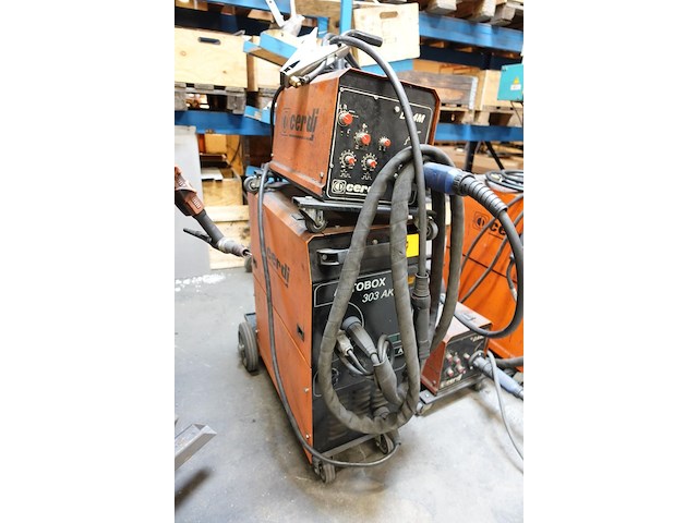 Mig/mag- halfautomatisch lasapparaat cerdi - afbeelding 2 van  4