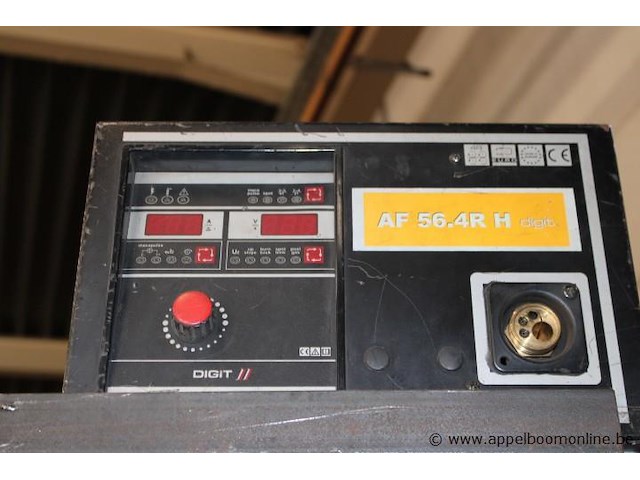 Mig/mag lasapparaat, leon welda, mig 356 micro, met af 56.4r h draadaanvoerunit, 300a, 230v/400v, werking niet gekend - afbeelding 6 van  6