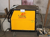 Mig/mag lasapparaat, leon welda, mig 356 micro, met af 56.4r h draadaanvoerunit, 300a, 230v/400v, werking niet gekend