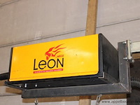 Mig/mag lasapparaat, leon welda, mig 356 micro, met af 56.4r h draadaanvoerunit, 300a, 230v/400v, werking niet gekend - afbeelding 4 van  5