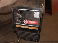 Mig/mag lasapparaat, leon welda, mig 356 micro, met af 56.4r h draadaanvoerunit, 300a, 230v/400v, werking niet gekend - afbeelding 2 van  5