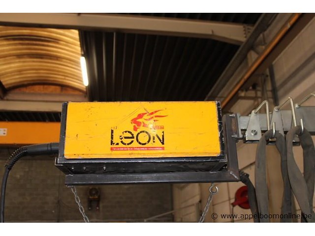 Mig/mag lasapparaat, leon welda, mig 356 micro, met af 56.4r h draadaanvoerunit, 300a, 230v/400v, werking niet gekend - afbeelding 4 van  5