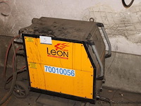 Mig/mag lasapparaat, leon welda, mig 356 micro, met af 56.4r h draadaanvoerunit, 300a, 230v/400v, werking niet gekend